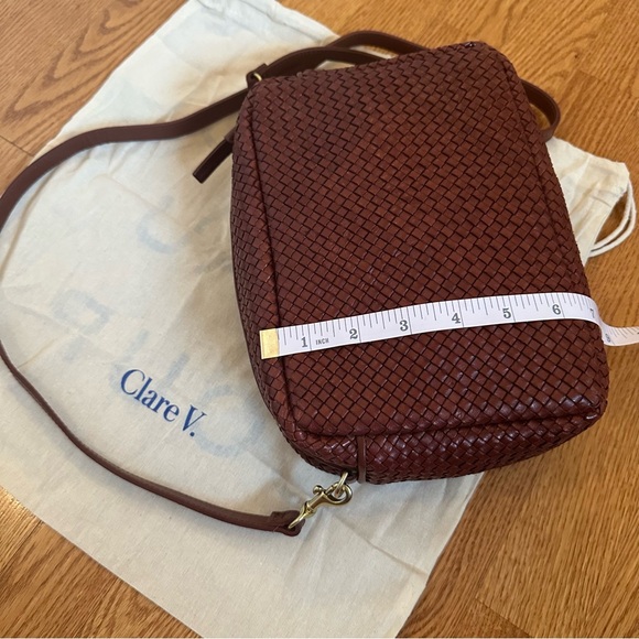 (Like New) Woven Marisol Crossbody by Clare V - Picture 5 of 7
